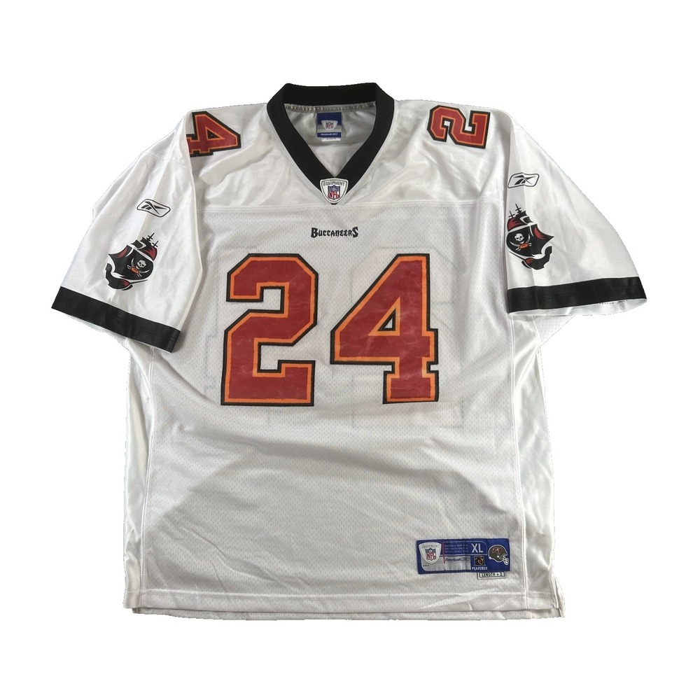 Vintage Reebok Tampa Bay Buccaneers Cadillac Williams #24 Jersey Men's‎ XL White